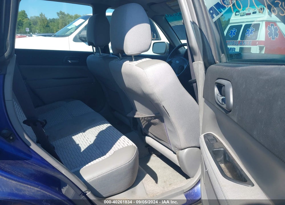 2004 SUBARU FORESTER 2.5XS VIN: JF1SG65604H753609