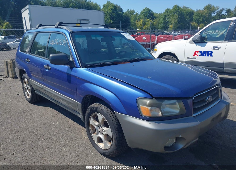 2004 SUBARU FORESTER 2.5XS VIN: JF1SG65604H753609