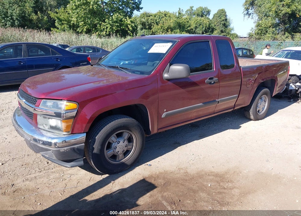 2008 CHEVROLET COLORADO LT VIN: 1GCCS199388108978