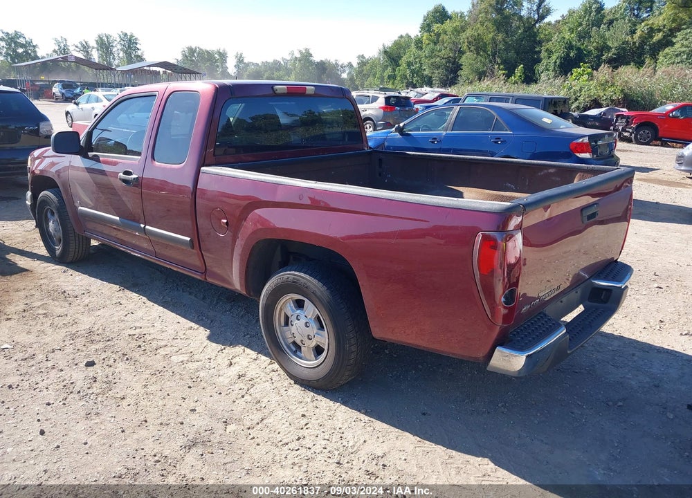2008 CHEVROLET COLORADO LT VIN: 1GCCS199388108978