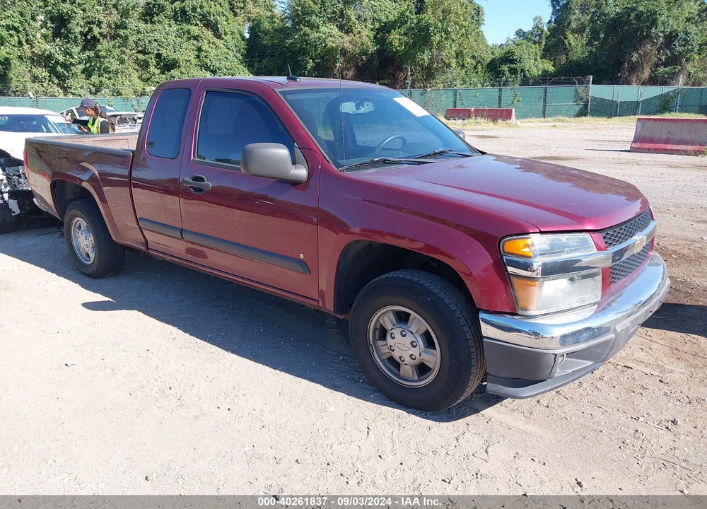 2008 CHEVROLET COLORADO LT VIN: 1GCCS199388108978
