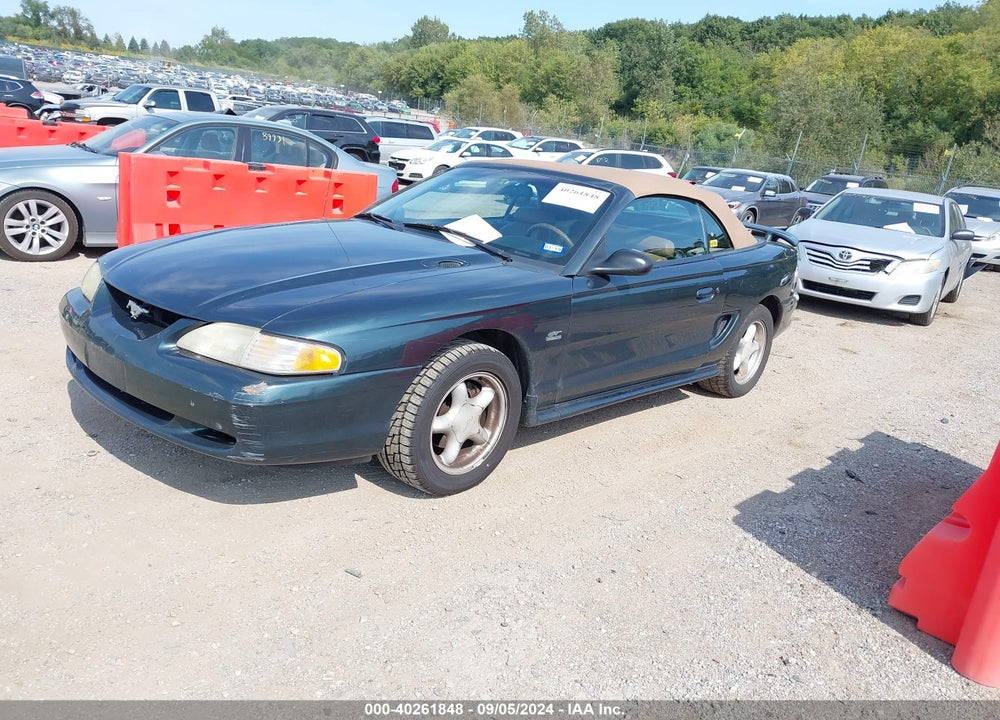 1998 FORD MUSTANG GT VIN: 1FAFP45X8WF240492