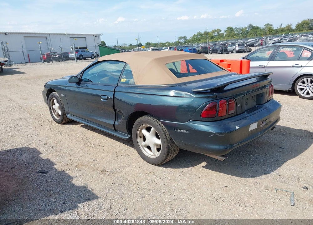 1998 FORD MUSTANG GT VIN: 1FAFP45X8WF240492