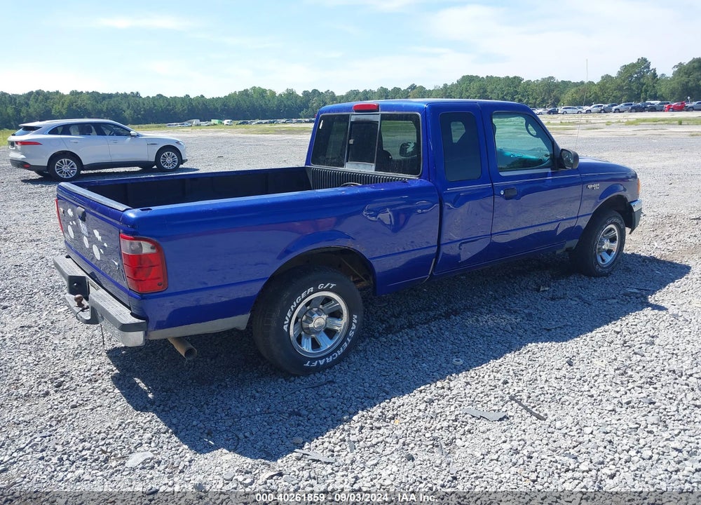 2004 FORD RANGER VIN: 1FTYR44U14PA36922