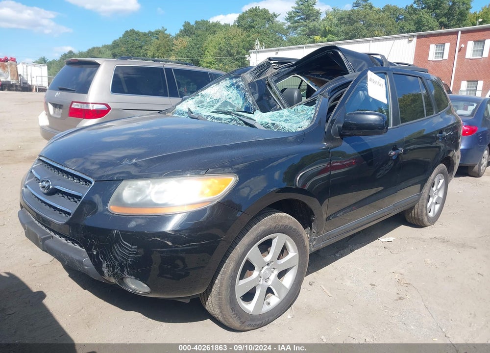 2008 HYUNDAI SANTA FE LIMITED/SE VIN: 5NMSH73E78H187542