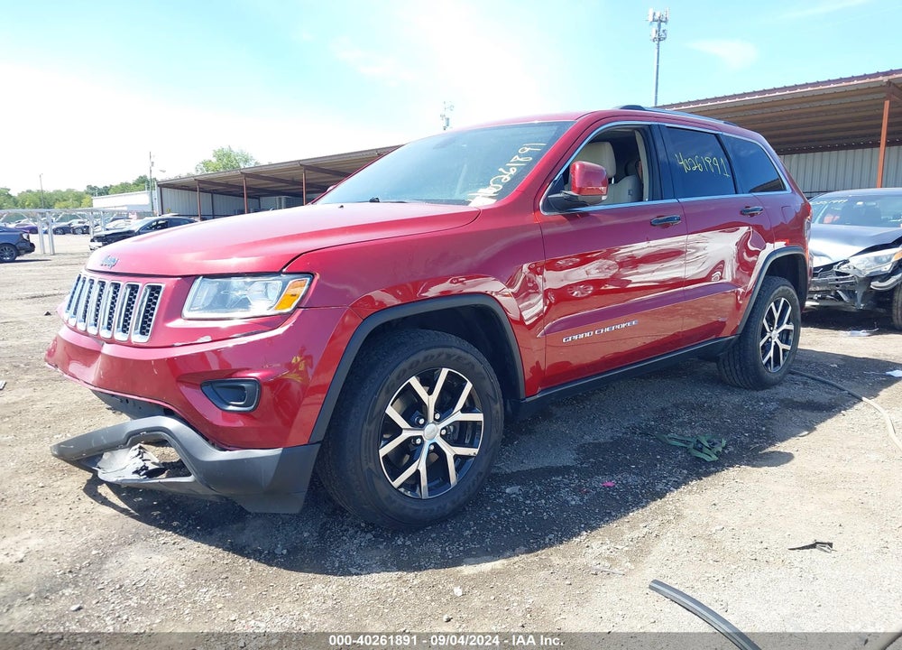 2014 JEEP GRAND CHEROKEE LIMITED VIN: 1C4RJFBG0EC430778
