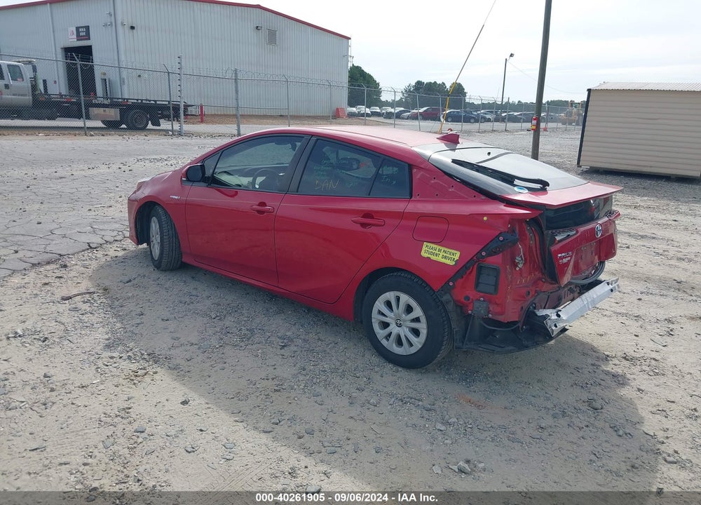 2019 TOYOTA PRIUS LE VIN: JTDKARFU9K3095700