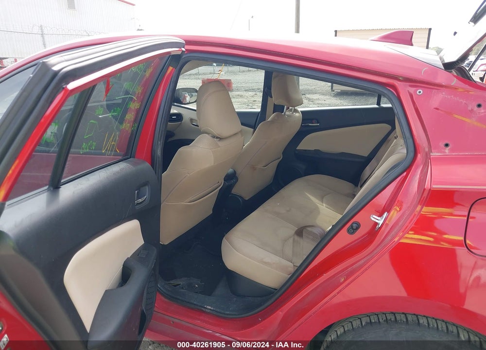 2019 TOYOTA PRIUS LE VIN: JTDKARFU9K3095700