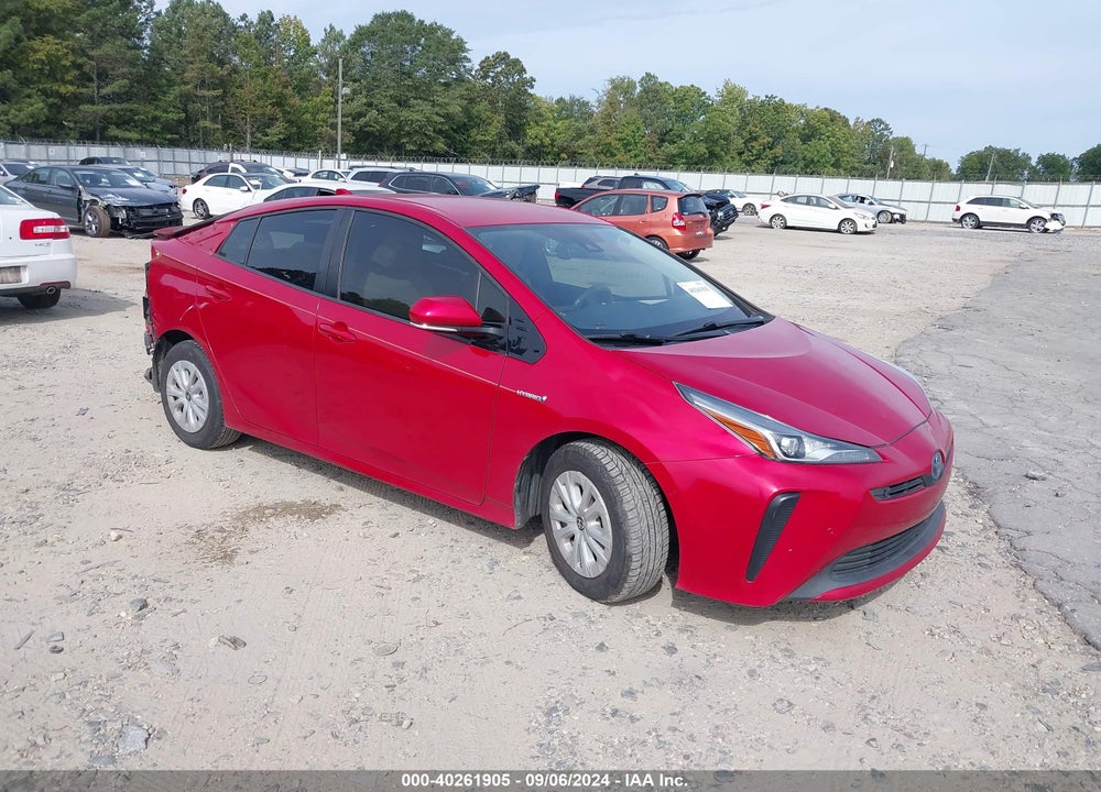 2019 TOYOTA PRIUS LE VIN: JTDKARFU9K3095700