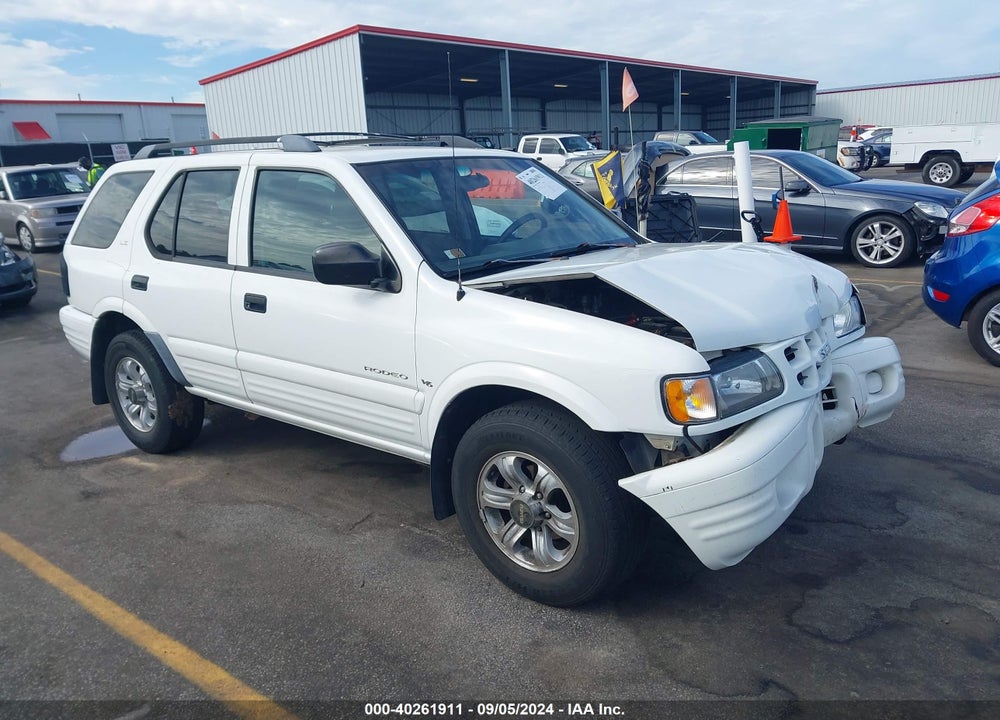 2001 ISUZU RODEO LS 3.2L V6/LSE 3.2L V6/S 3.2L V6 VIN: 4S2CK58W614307636