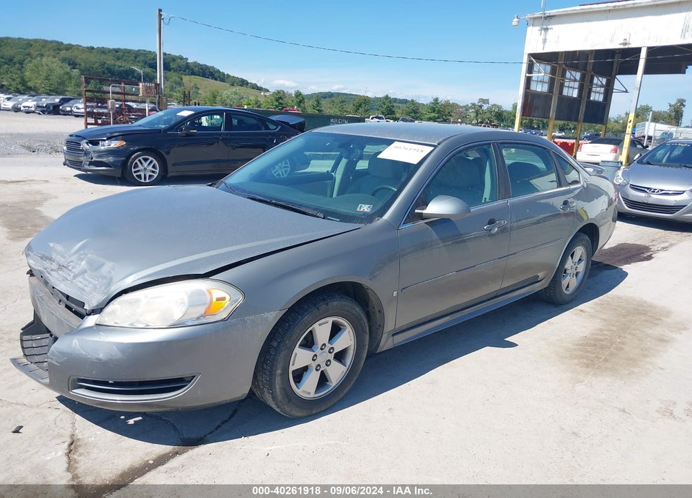 2009 CHEVROLET IMPALA LT VIN: 2G1WT57N191191924