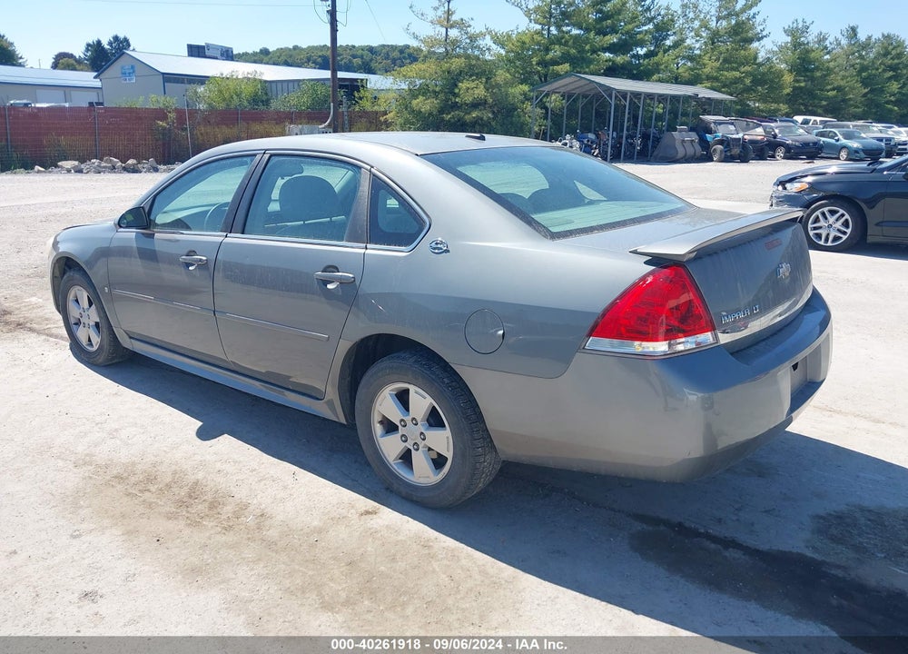 2009 CHEVROLET IMPALA LT VIN: 2G1WT57N191191924