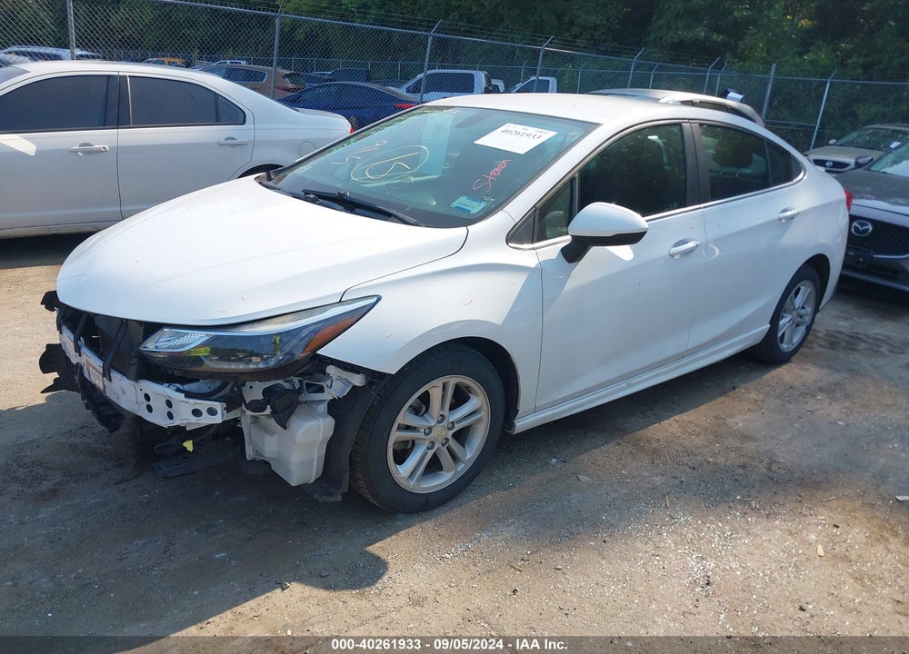 2016 CHEVROLET CRUZE LT AUTO VIN: 1G1BE5SM8G7307370