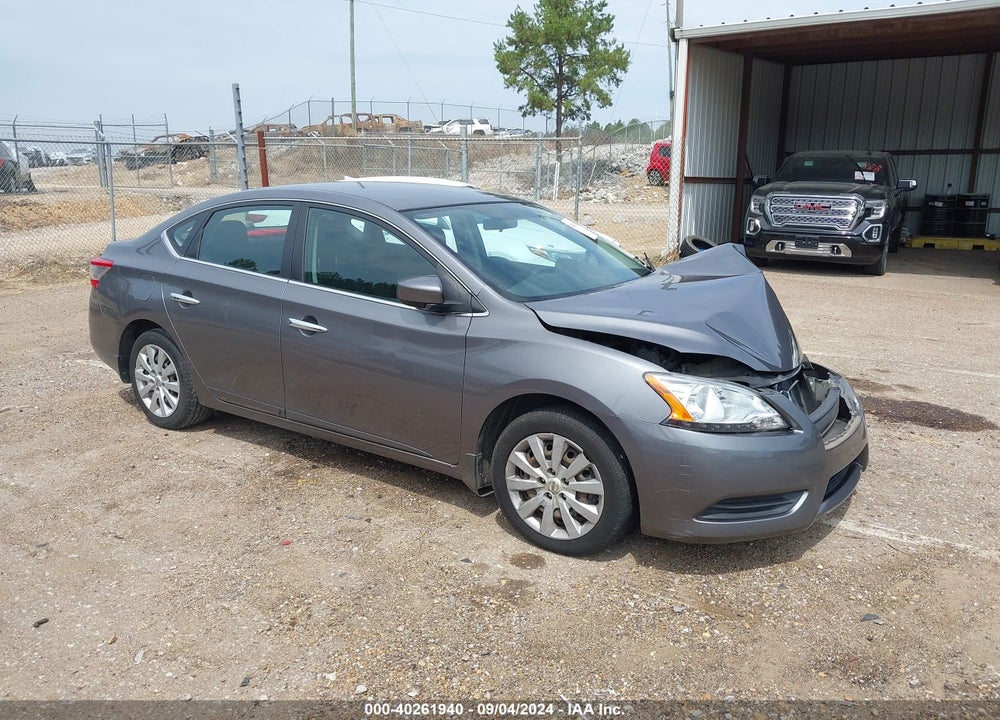 2015 NISSAN SENTRA SV VIN: 3N1AB7AP1FY238993