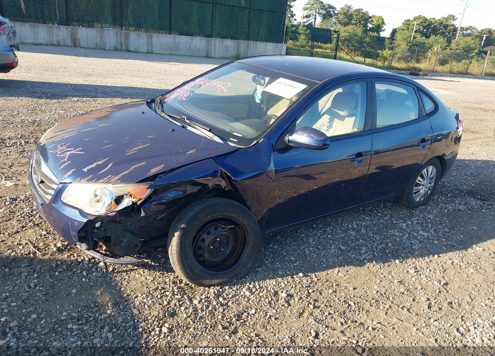 2010 HYUNDAI ELANTRA GLS VIN: KMHDU4AD6AU885521