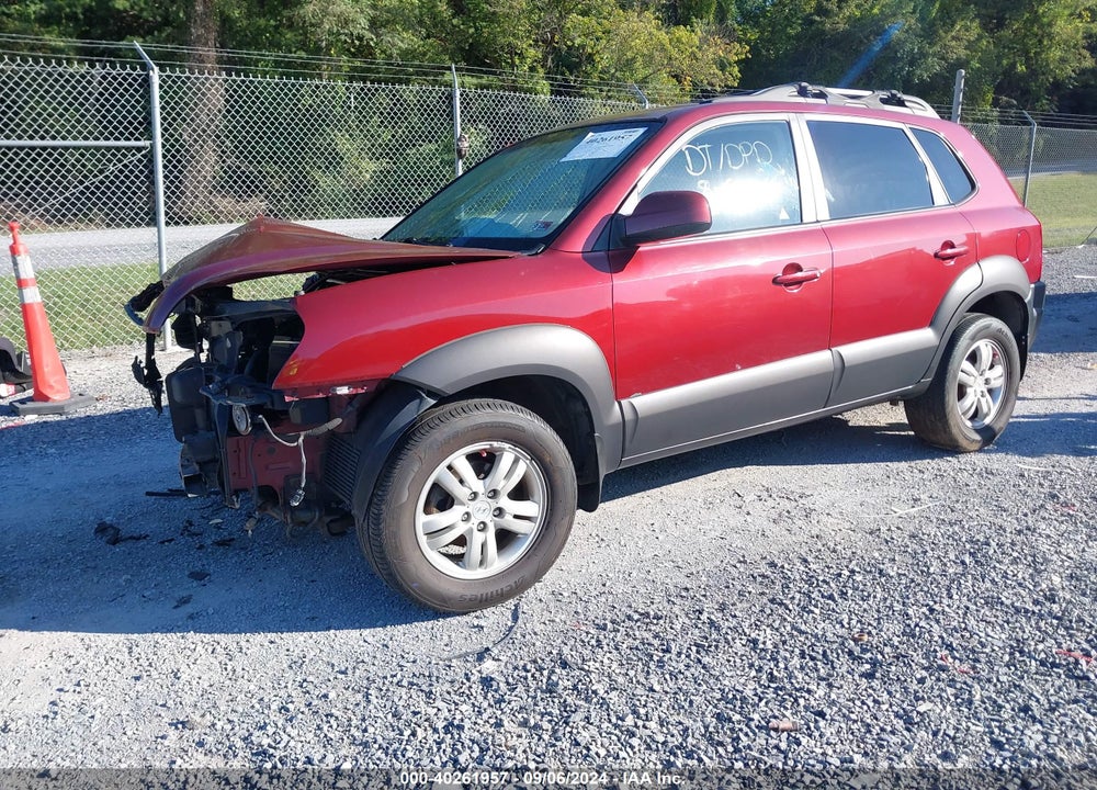 2006 HYUNDAI TUCSON GLS/LIMITED VIN: KM8JN72DX6U332961