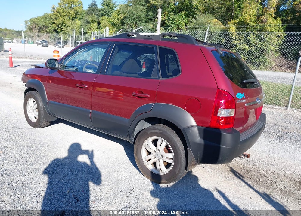2006 HYUNDAI TUCSON GLS/LIMITED VIN: KM8JN72DX6U332961