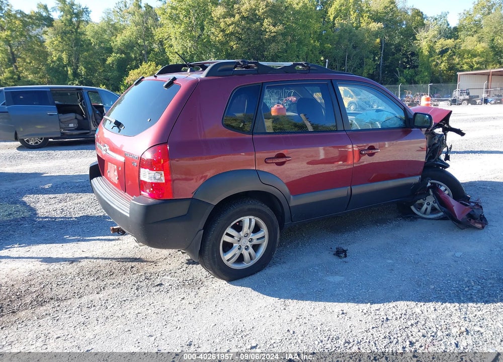 2006 HYUNDAI TUCSON GLS/LIMITED VIN: KM8JN72DX6U332961