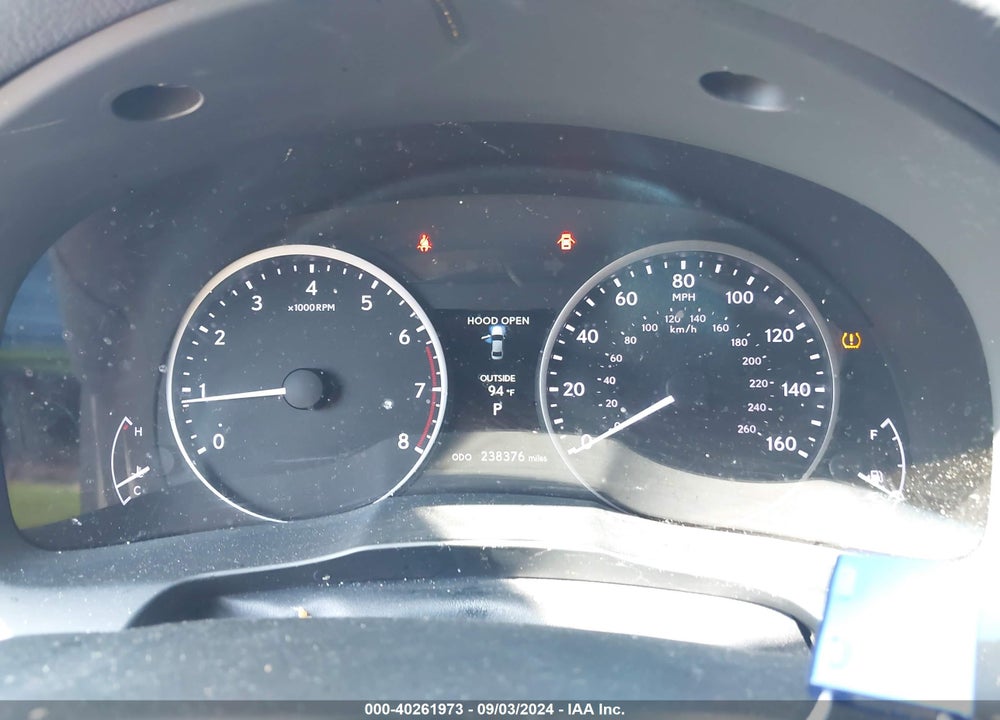 2013 LEXUS ES 350 VIN: JTHBK1GG4D2031921