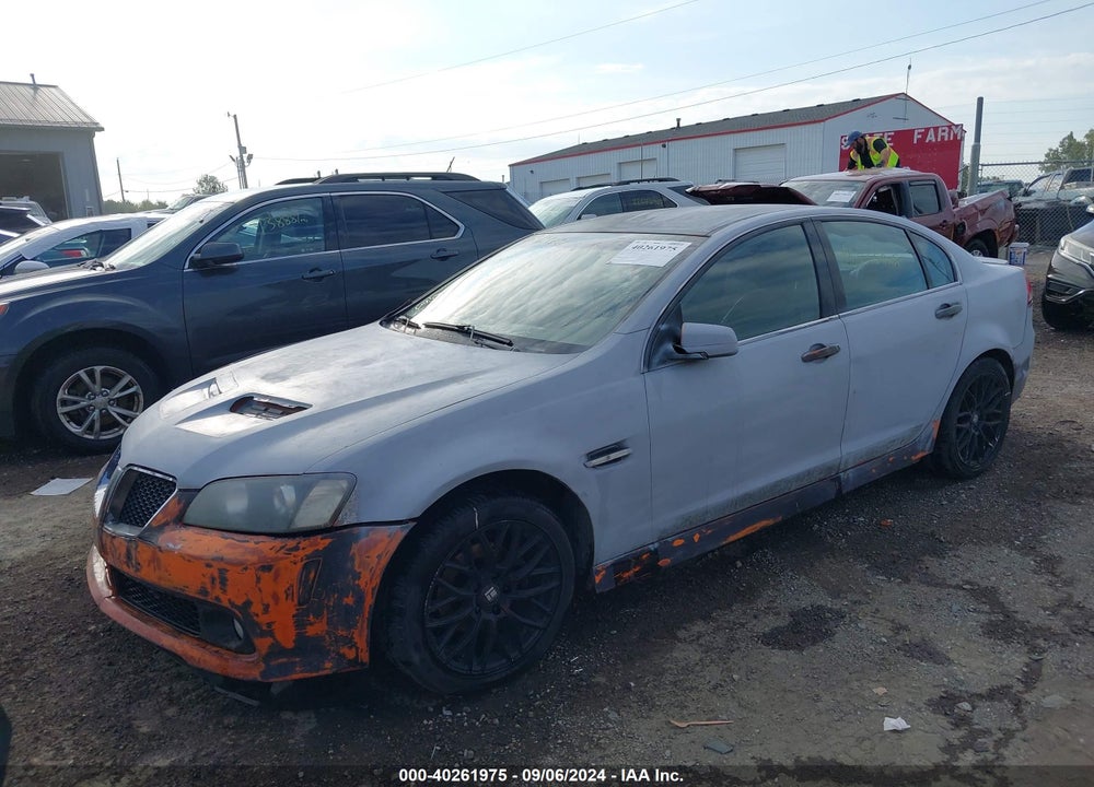 2008 PONTIAC G8 VIN: 6G2ER57788L133263