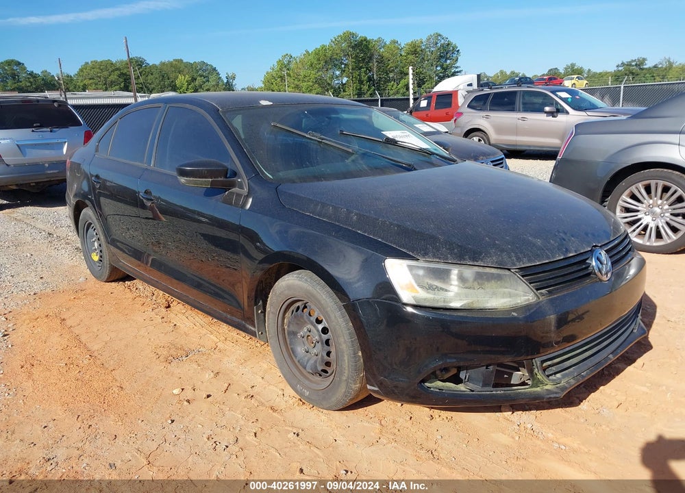 2012 VOLKSWAGEN JETTA 2.0L S VIN: 3VW1K7AJ0CM303079