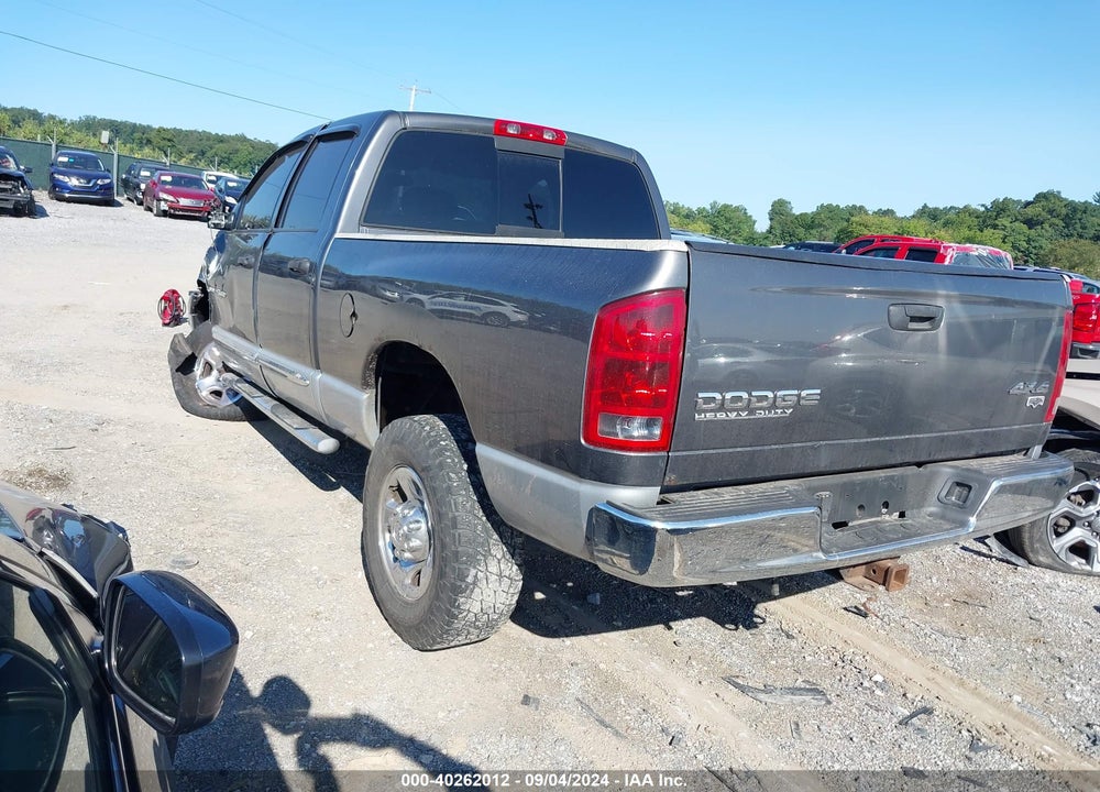 2004 DODGE RAM 2500 SLT/LARAMIE VIN: 1D7KU28D34J265503