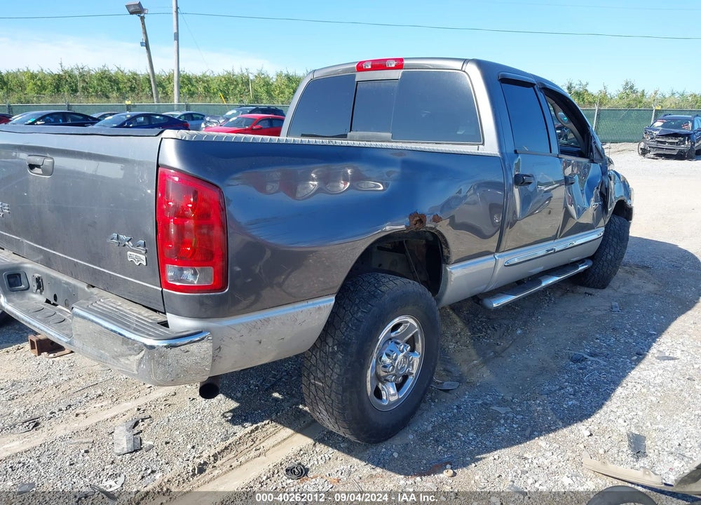 2004 DODGE RAM 2500 SLT/LARAMIE VIN: 1D7KU28D34J265503
