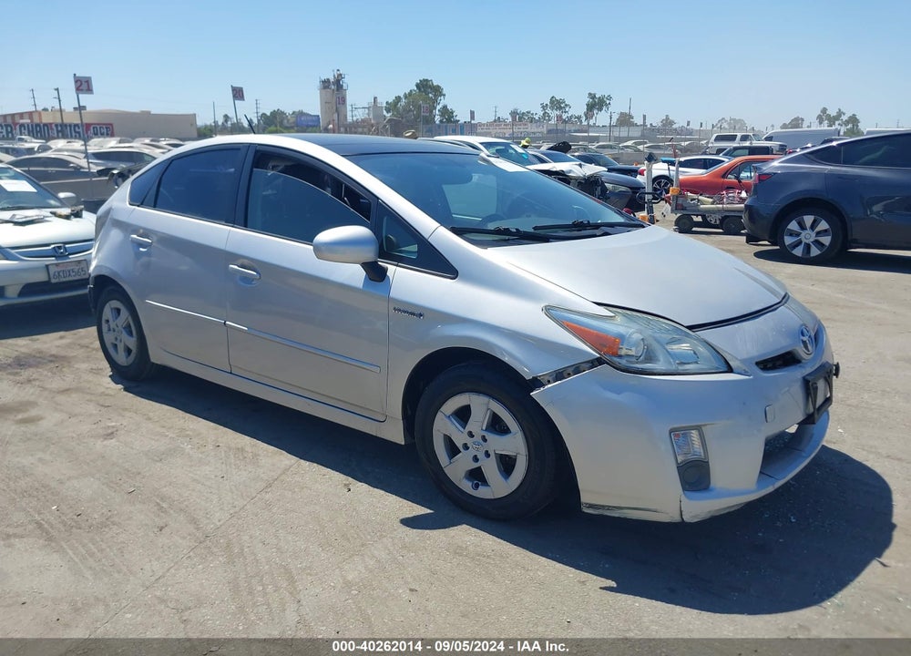 2011 TOYOTA PRIUS FOUR VIN: JTDKN3DU7B1362347