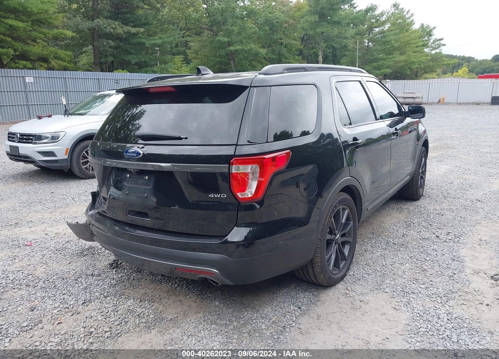 2017 FORD EXPLORER XLT VIN: 1FM5K8D87HGD33938