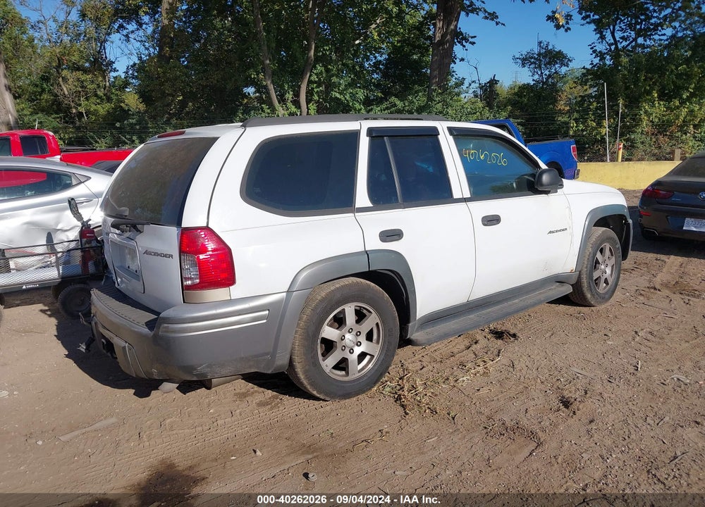 2007 ISUZU ASCENDER S VIN: 4NUDS13S672702423