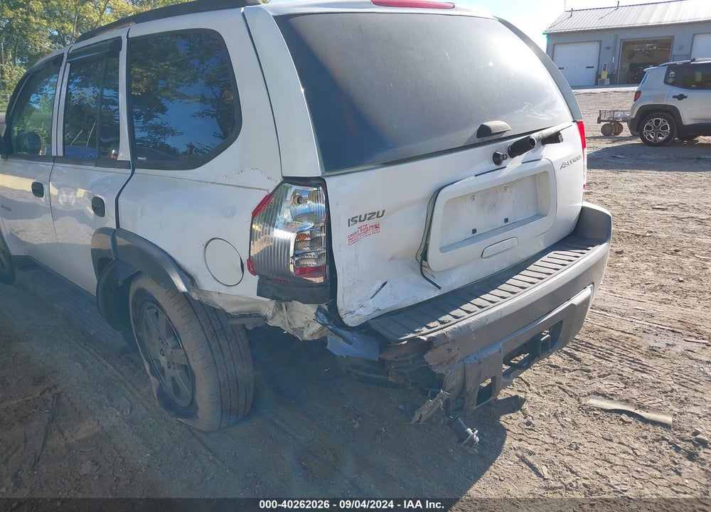 2007 ISUZU ASCENDER S VIN: 4NUDS13S672702423