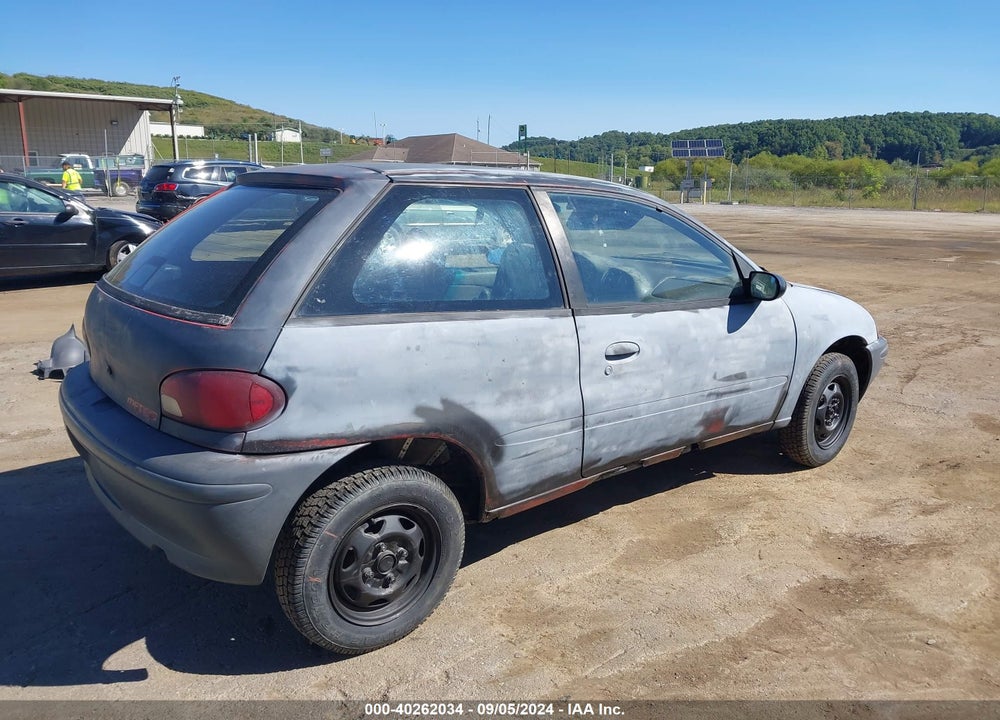 1996 GEO METRO LSI VIN: 2C1MR2262T6749380