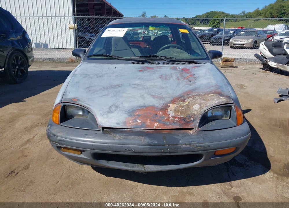1996 GEO METRO LSI VIN: 2C1MR2262T6749380