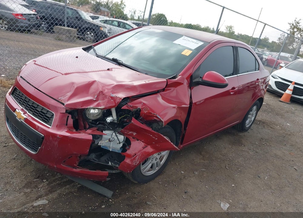2014 CHEVROLET SONIC LT AUTO VIN: 1G1JC5SH3E4197380