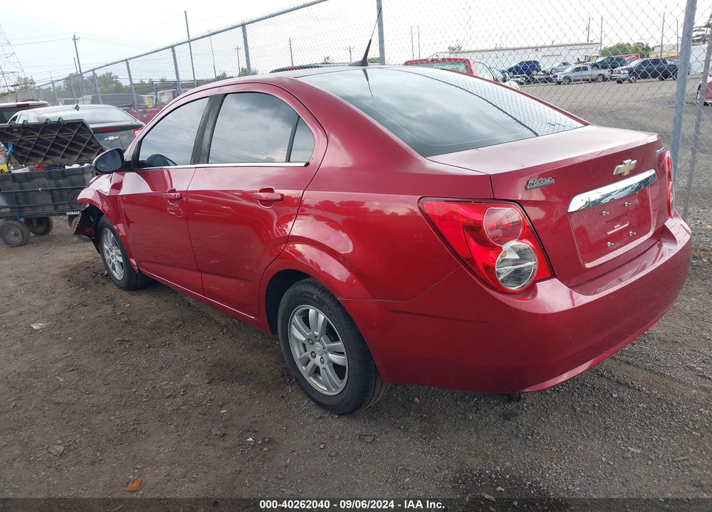 2014 CHEVROLET SONIC LT AUTO VIN: 1G1JC5SH3E4197380