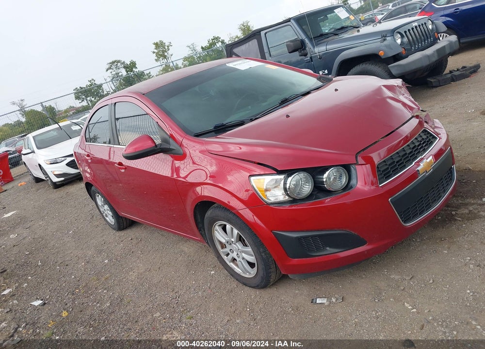 2014 CHEVROLET SONIC LT AUTO VIN: 1G1JC5SH3E4197380