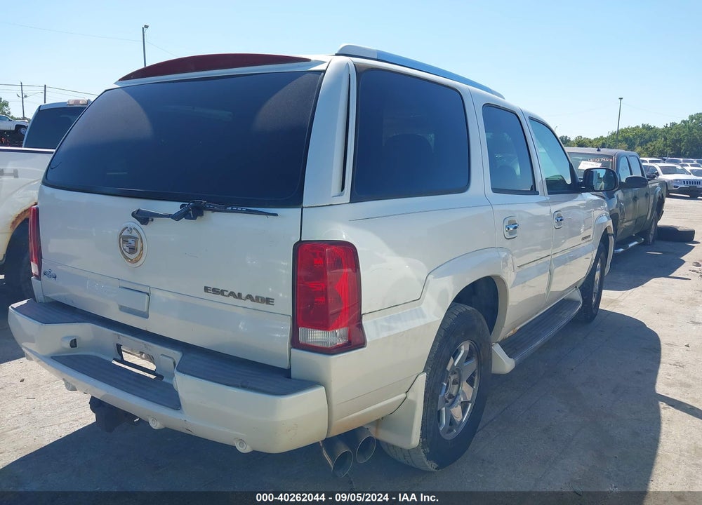 2004 CADILLAC ESCALADE STANDARD VIN: 1GYEK63N74R217812