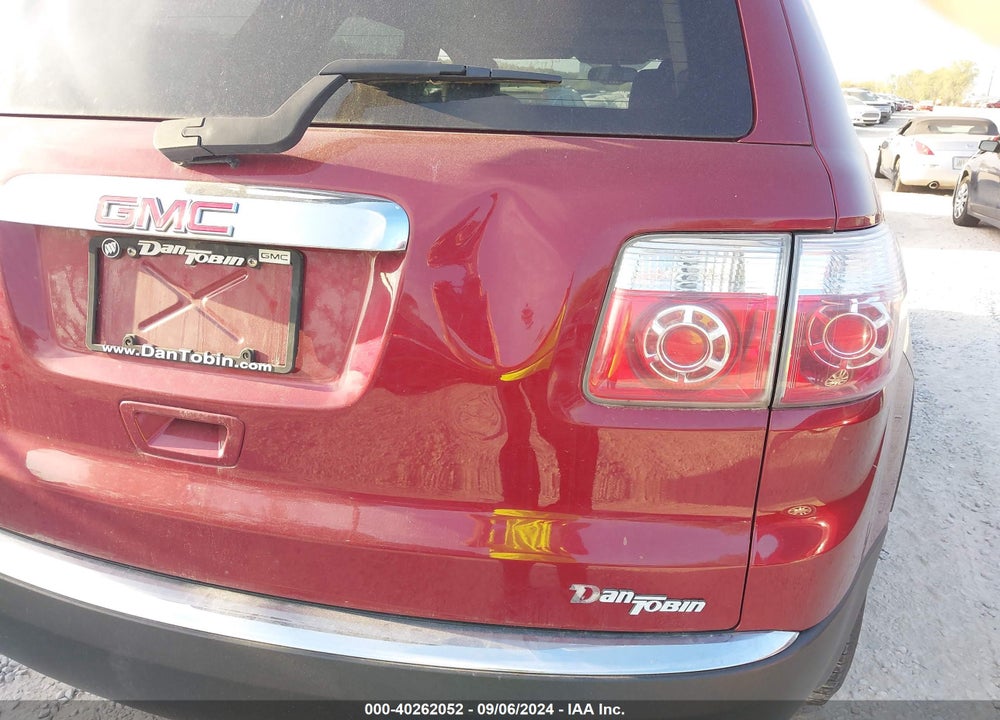 2009 GMC ACADIA SLT-1 VIN: 1GKER23D79J138457