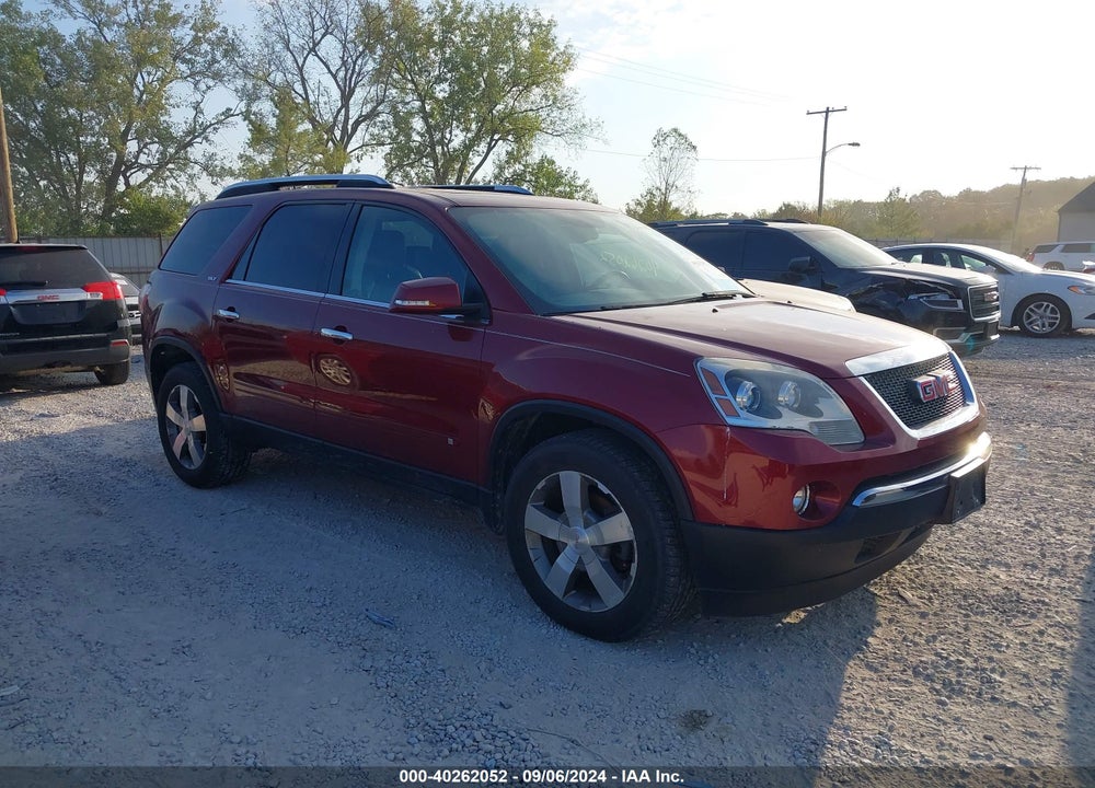 2009 GMC ACADIA SLT-1 VIN: 1GKER23D79J138457