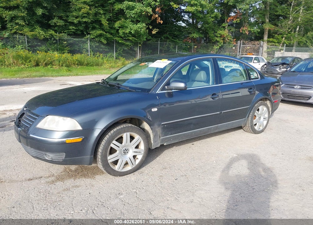 2003 VOLKSWAGEN PASSAT GLS VIN: WVWPD63BX3P248092
