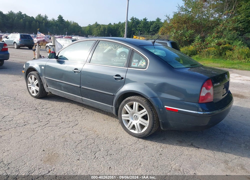 2003 VOLKSWAGEN PASSAT GLS VIN: WVWPD63BX3P248092