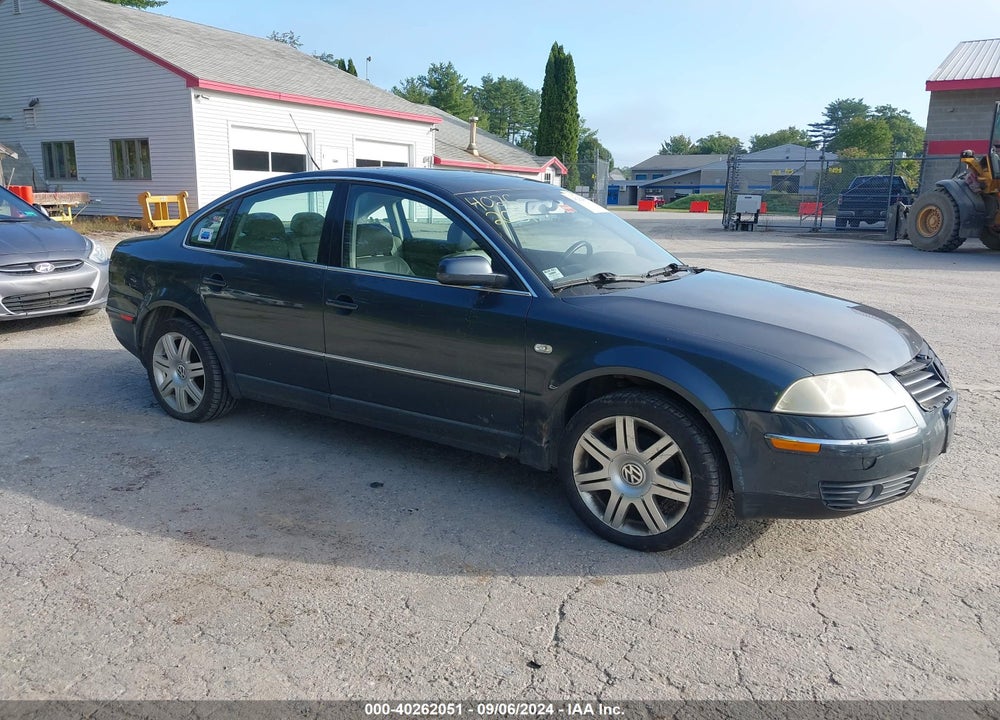 2003 VOLKSWAGEN PASSAT GLS VIN: WVWPD63BX3P248092