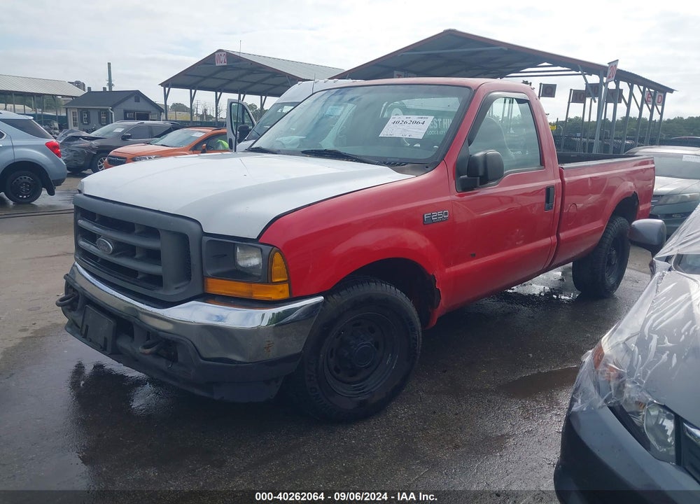 2001 FORD F-250 XL/XLT VIN: 1FTNF20F61ED77215