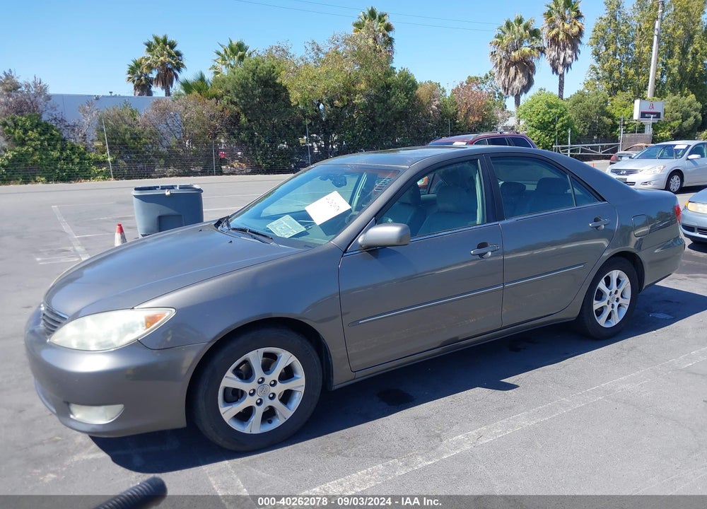2005 TOYOTA CAMRY XLE V6 VIN: 4T1BF30K05U601978