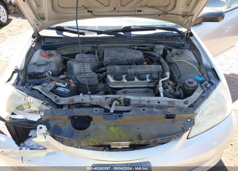 2004 HONDA CIVIC VP VIN: 1HGEM22174L070287
