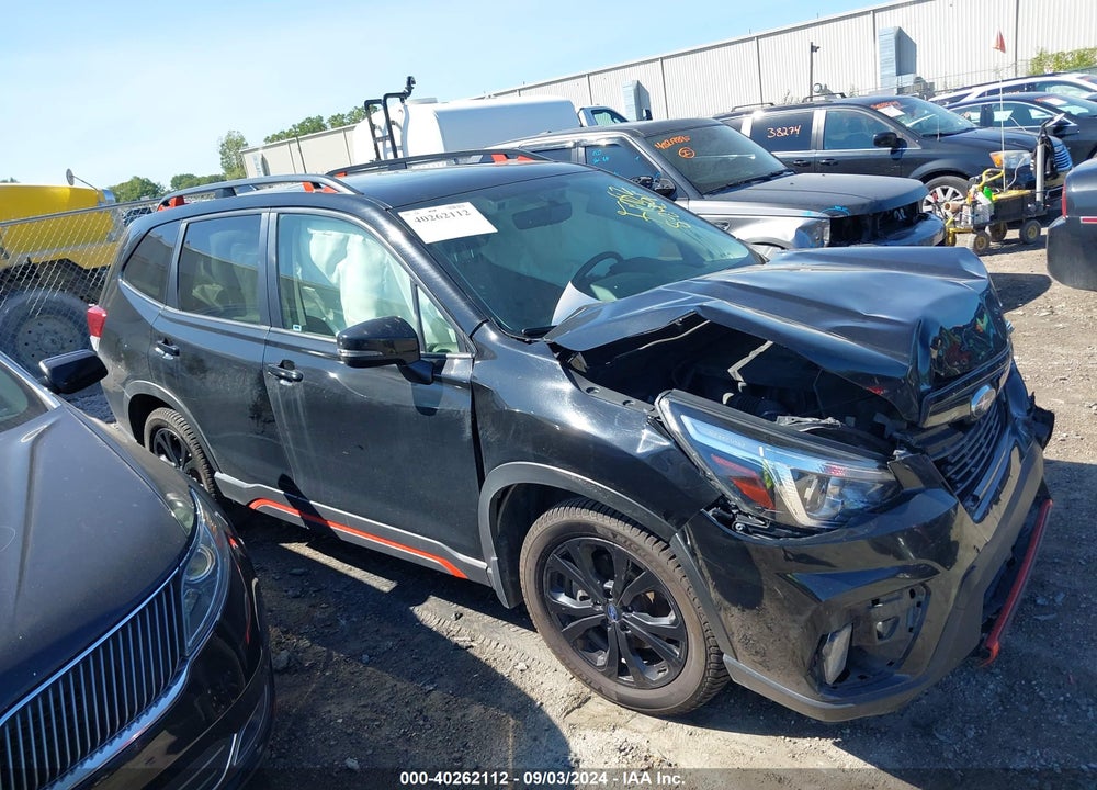 2019 SUBARU FORESTER SPORT VIN: JF2SKAPC3KH496958