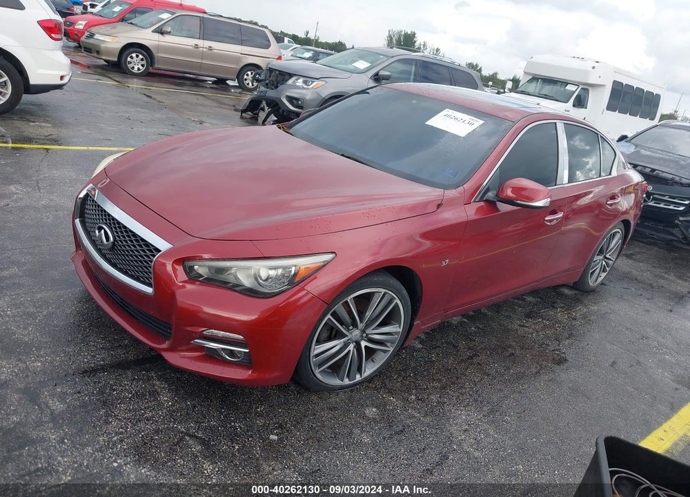 2015 INFINITI Q50 PREMIUM VIN: JN1BV7AP7FM340829