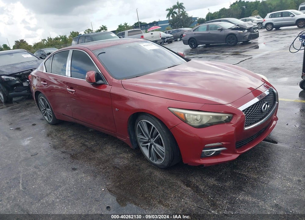 2015 INFINITI Q50 PREMIUM VIN: JN1BV7AP7FM340829
