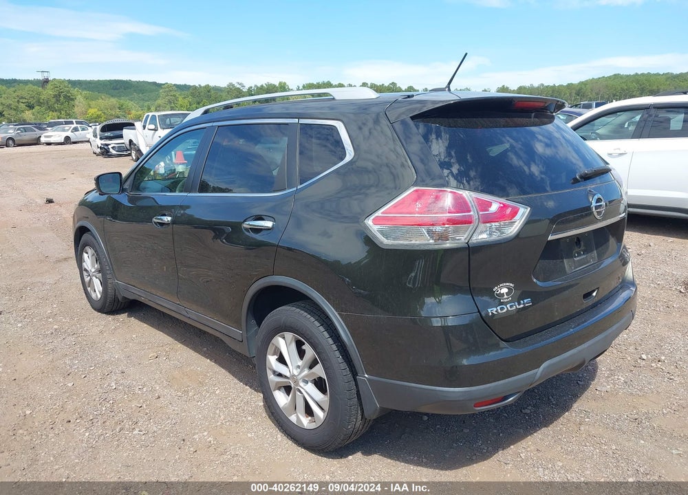 2015 NISSAN ROGUE SV VIN: 5N1AT2MT0FC868207