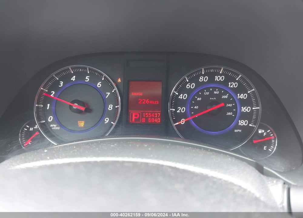 2011 INFINITI FX35 VIN: JN8AS1MW6BM141674